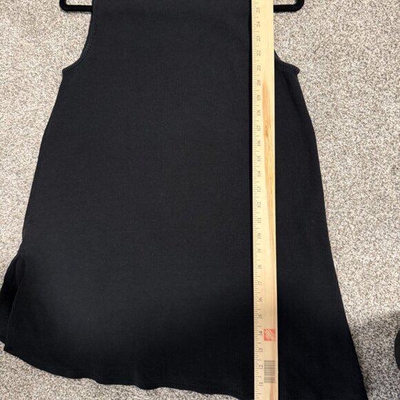 Eileen Fisher Ribbed Knit Tank Top – Black (Size XXS) - Picture 4 of 7